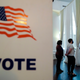 People wait in line to vote in the Georgia’s primary election on Tuesday, May 24, 2022, in Atlanta.